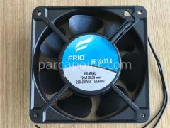 12 x 12 mm Rulmanlı  Kare Fan