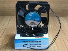 12 x 12 mm Rulmanlı  Kare Fan