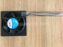 17 x 17 mm Manyetik  Kare Fan