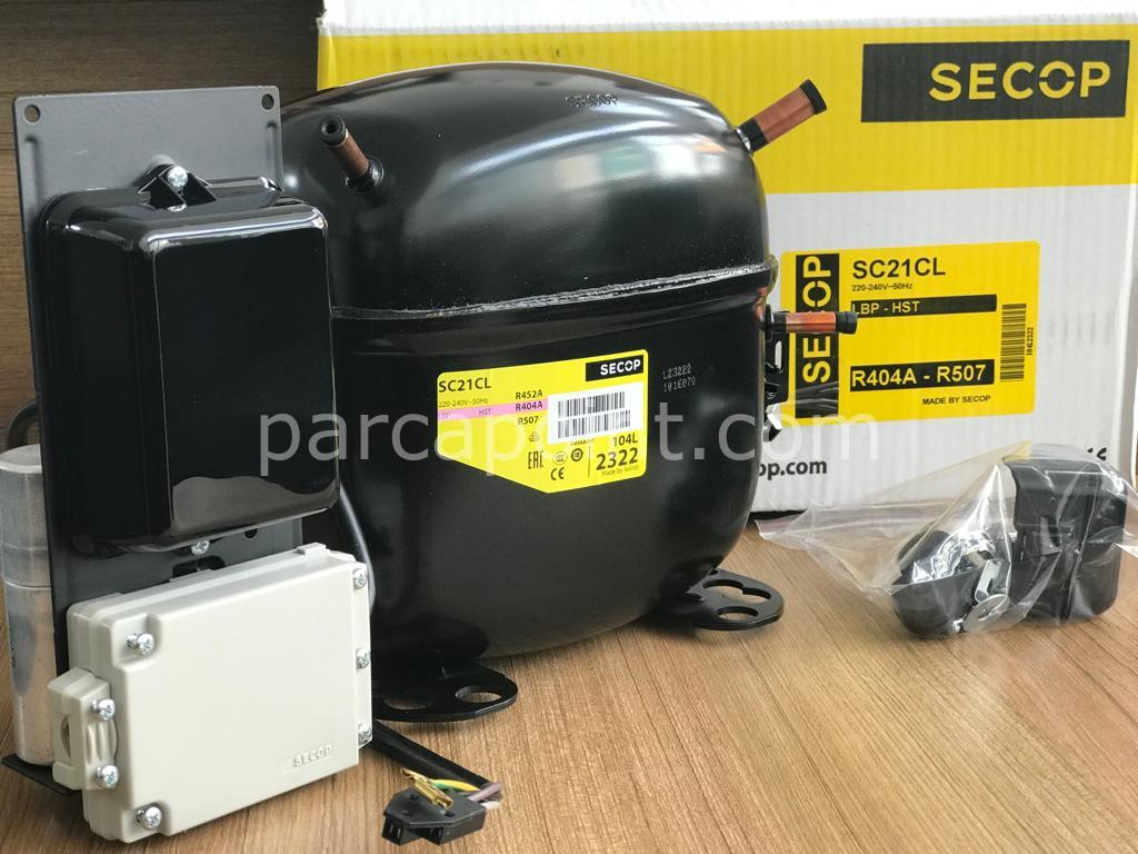 Secop SC21CL R-404A Kompresör